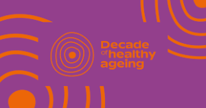 Logo Década envejecimiento saludable