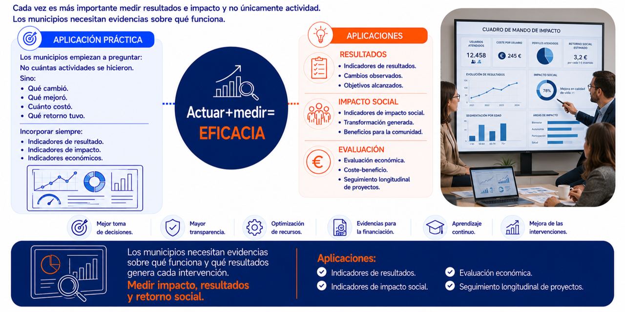 Medición del impacto y la transformación social en proyectos de ciudades amigables con las personas mayores